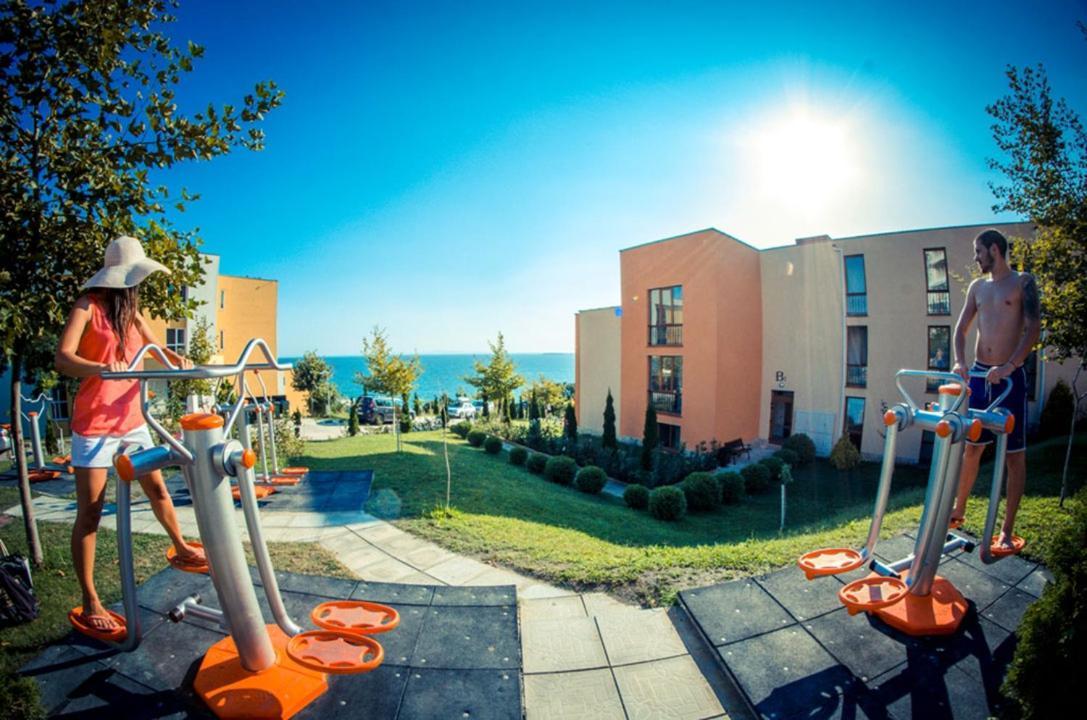 Panorama Marina Fort Beach - Premium Apartments Sea Viev Свети-Влас Экстерьер фото