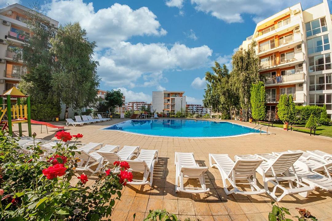 Panorama Marina Fort Beach - Premium Apartments Sea Viev Свети-Влас Экстерьер фото